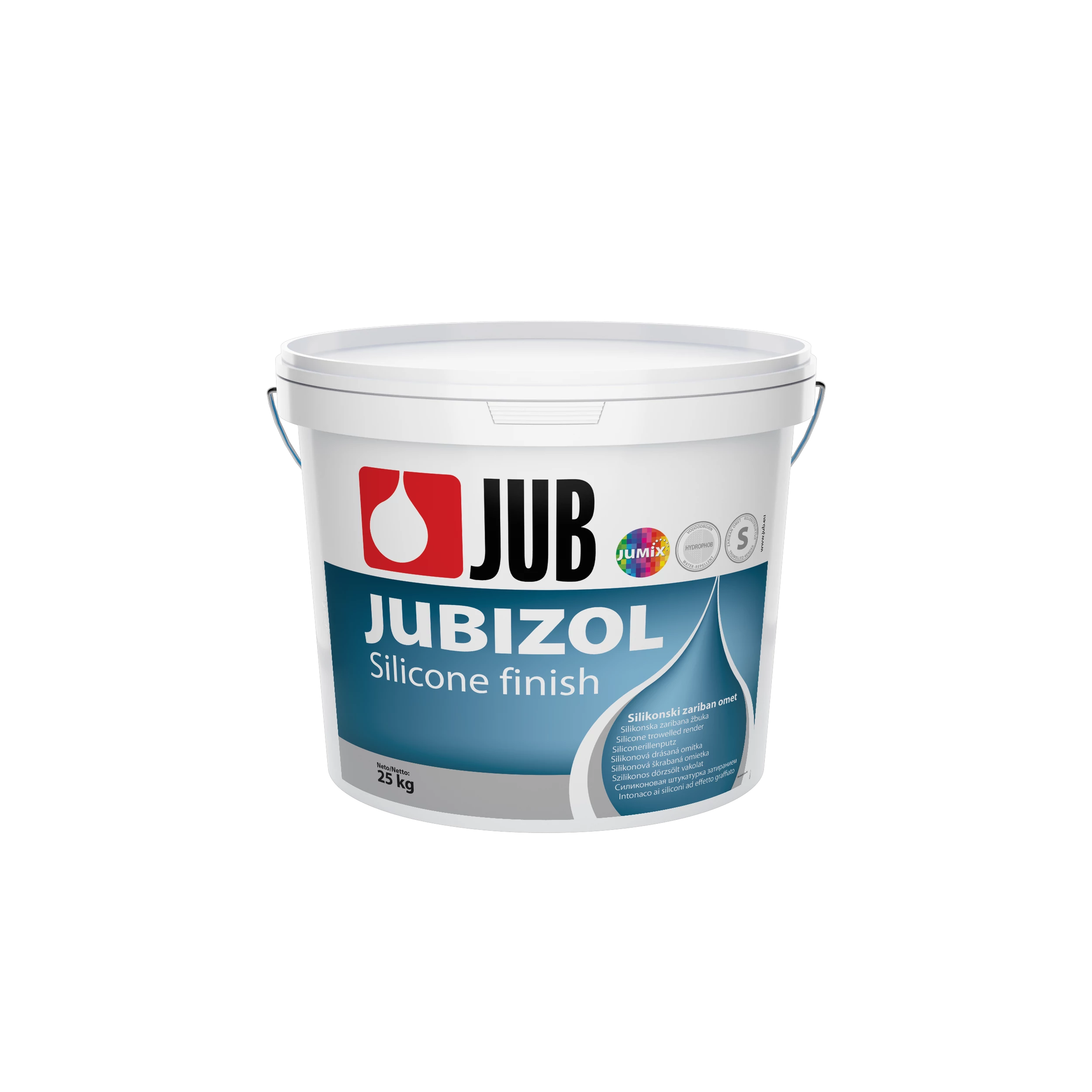 JUBIZOL Silicone finish S - 1.5 mm - 25 kg (Szilikonos simított vakolat)