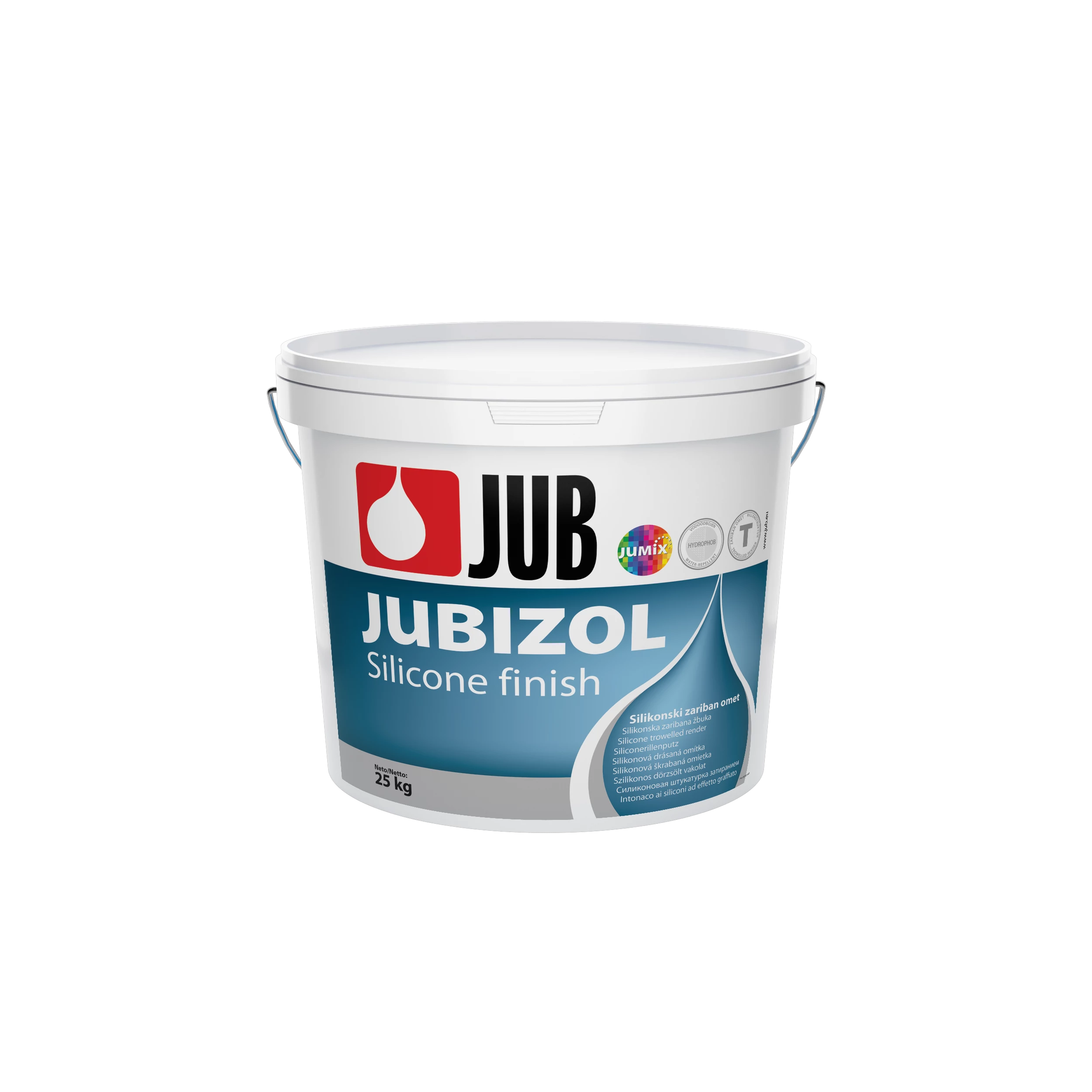 JUBIZOL Silicone finish T - 2.0 mm - 25 kg (Szilikonos dörzsölt vakolat)