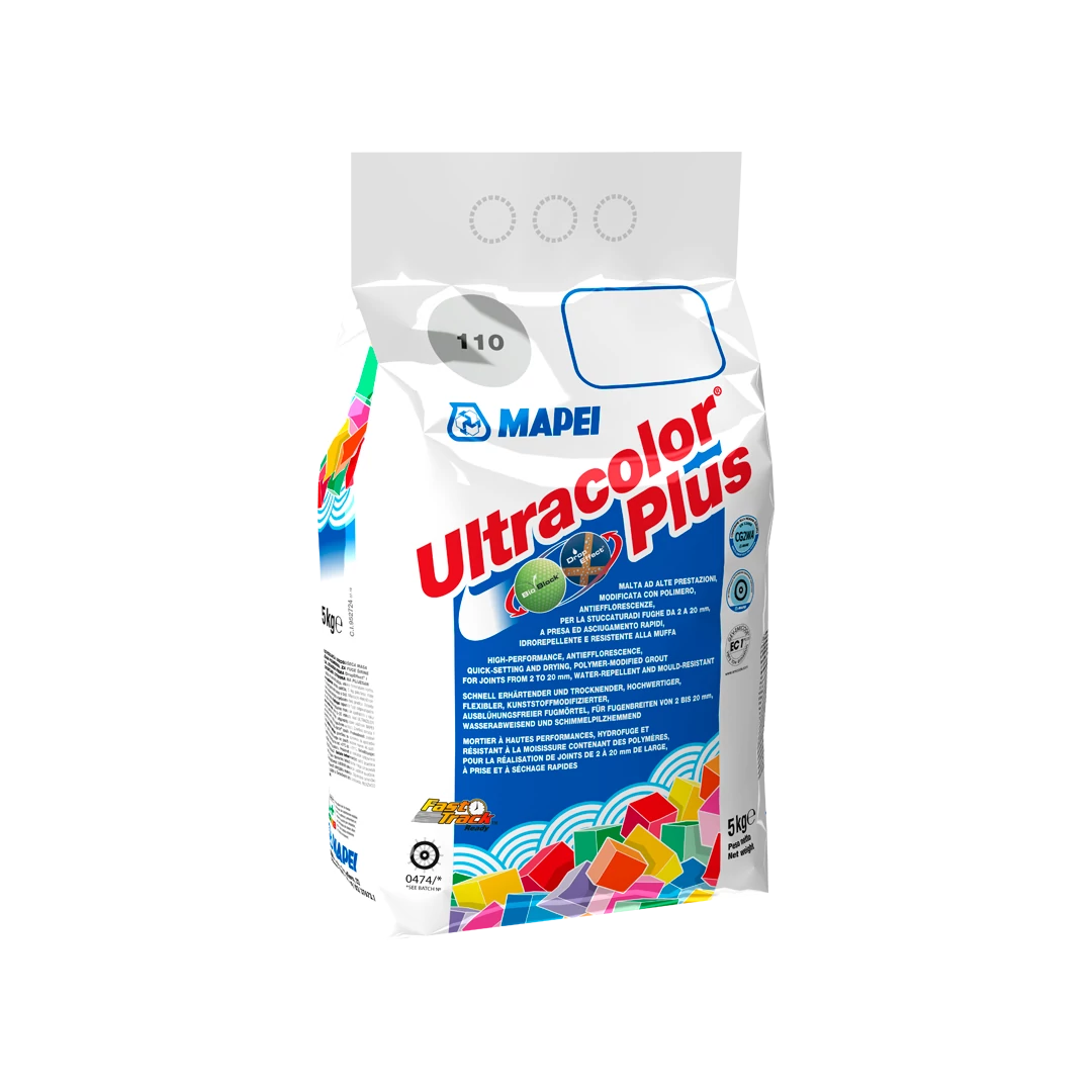 Mapei Ultracolor Plus fugázó, Fehér (100) - 5kg