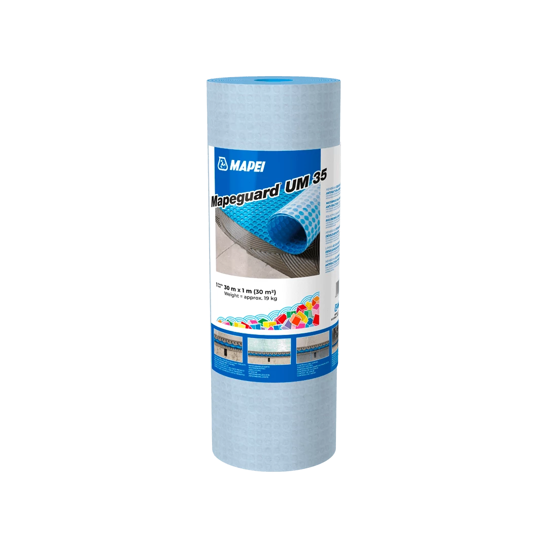 Mapei MAPEGUARD UM 35 vízszigetelő lemez, kék - 30m2