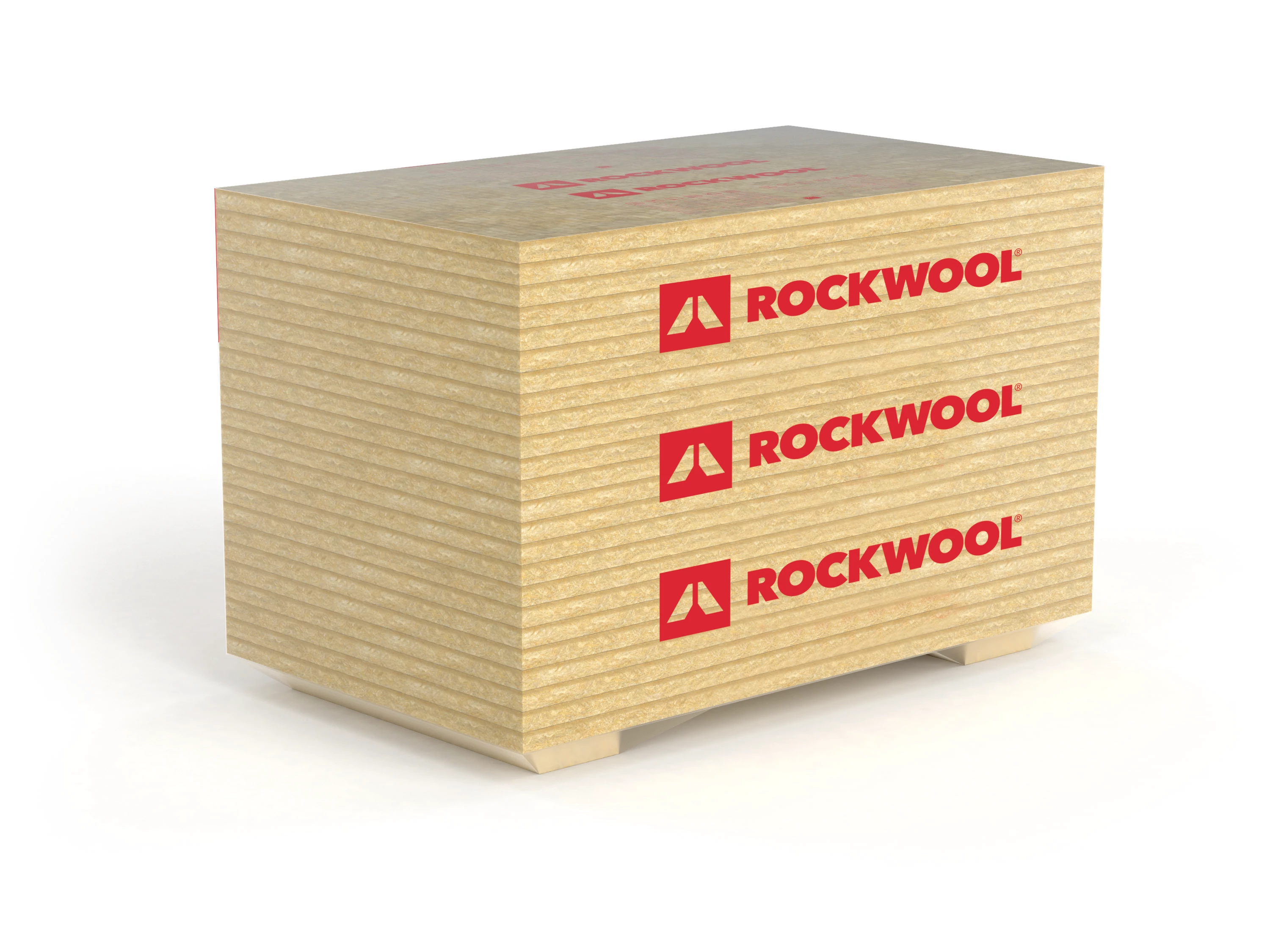 ROCKWOOL Monrock MAX E  - Kétrétegű (inhomogén) lapostető-hőszigetelő lemez - 202x122x8 cm