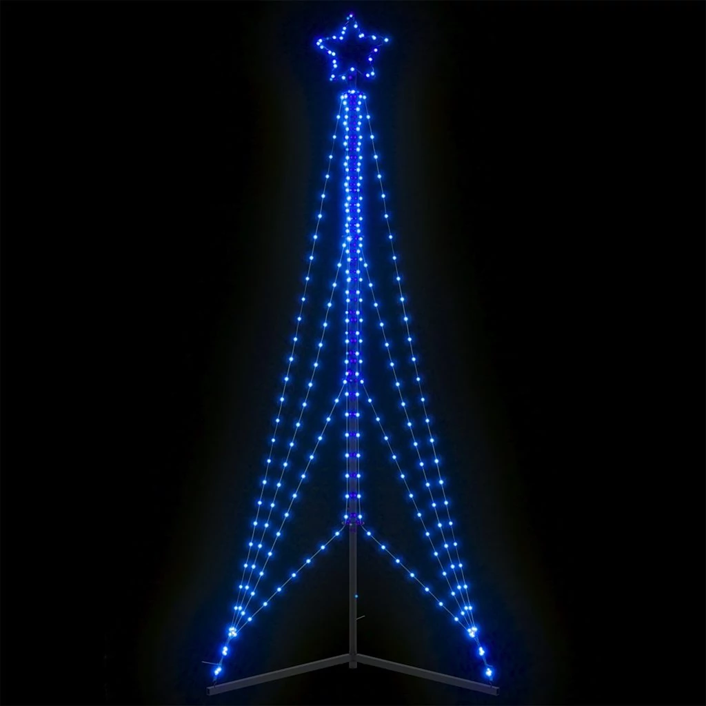 Kék LED karácsonyfa 483 LED 240 cm