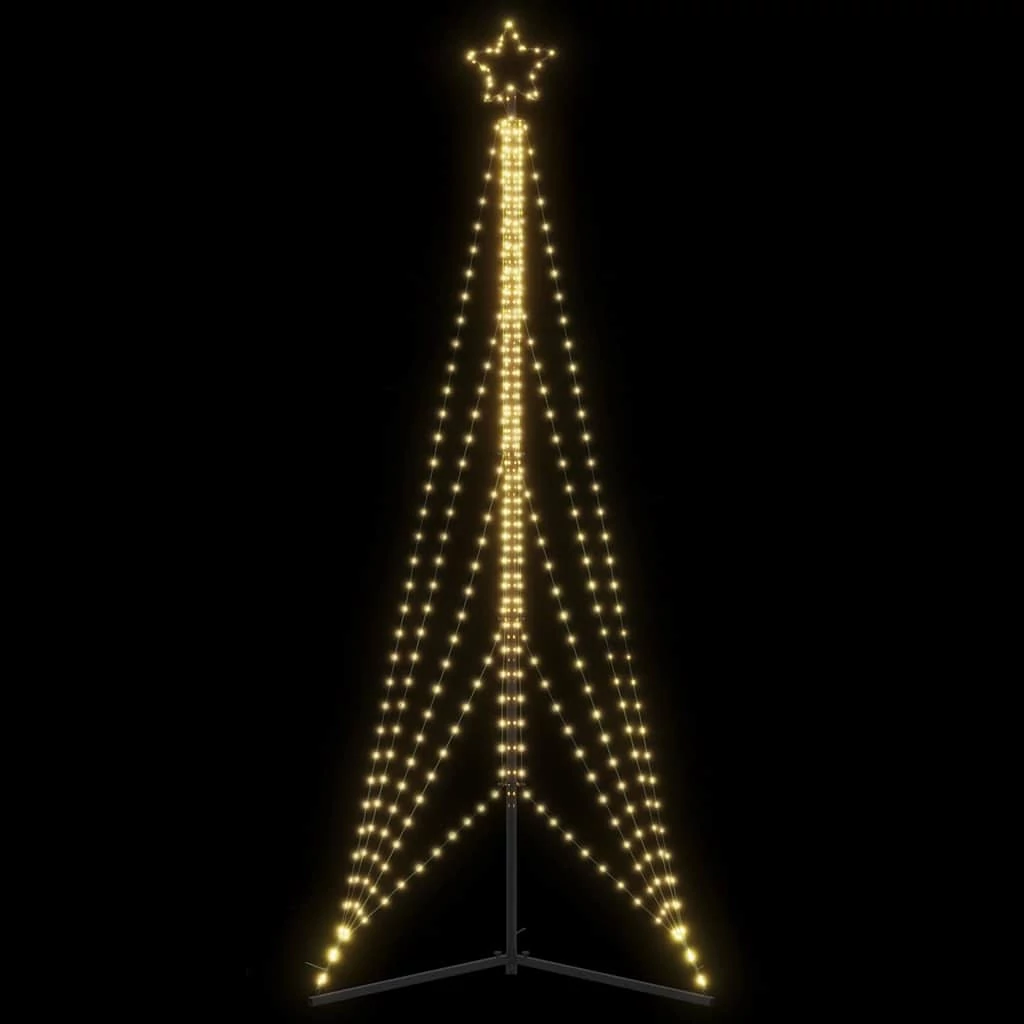Meleg fehér LED karácsonyfa 525 LED 302 cm