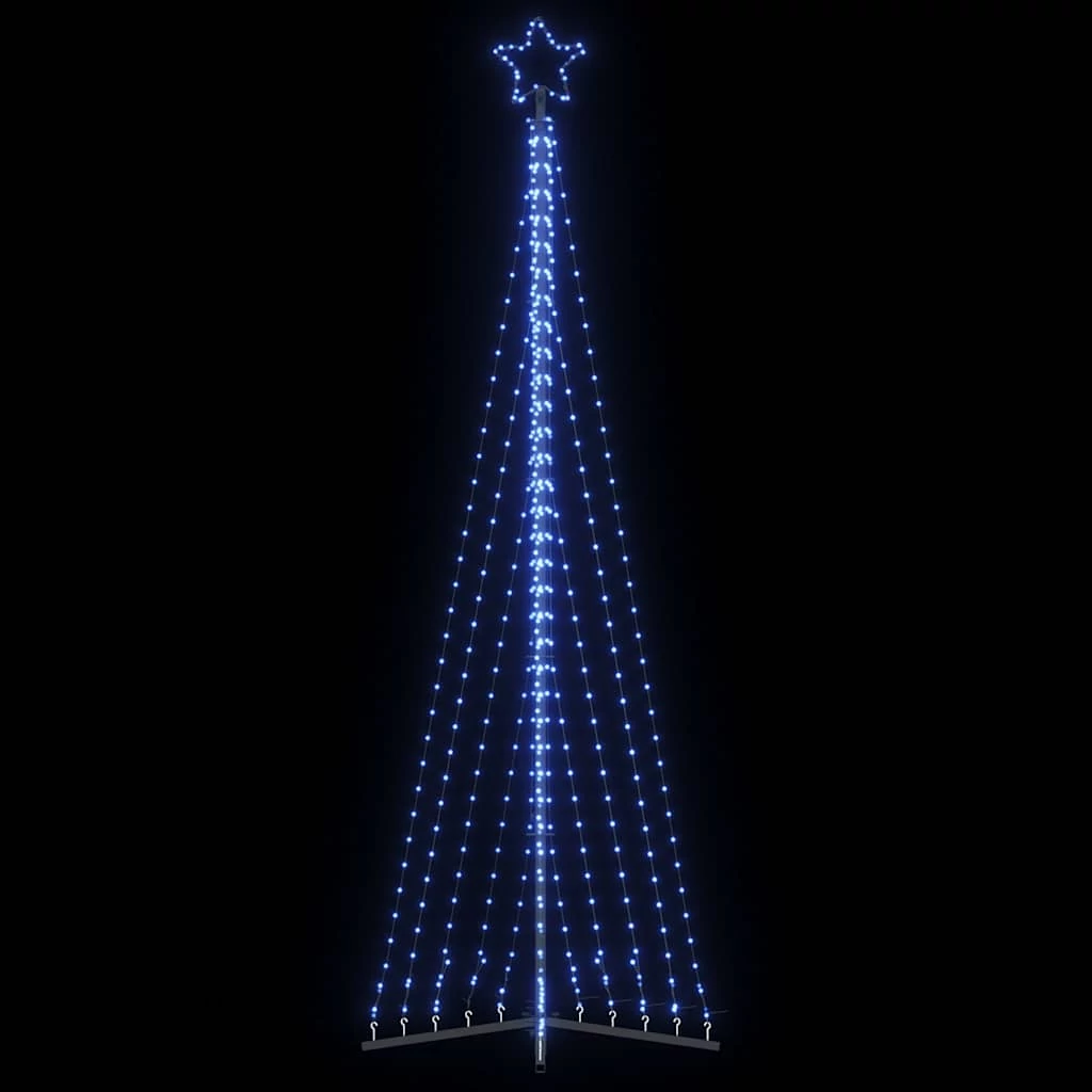 Kék LED karácsonyfa 495 LED 300,5 cm