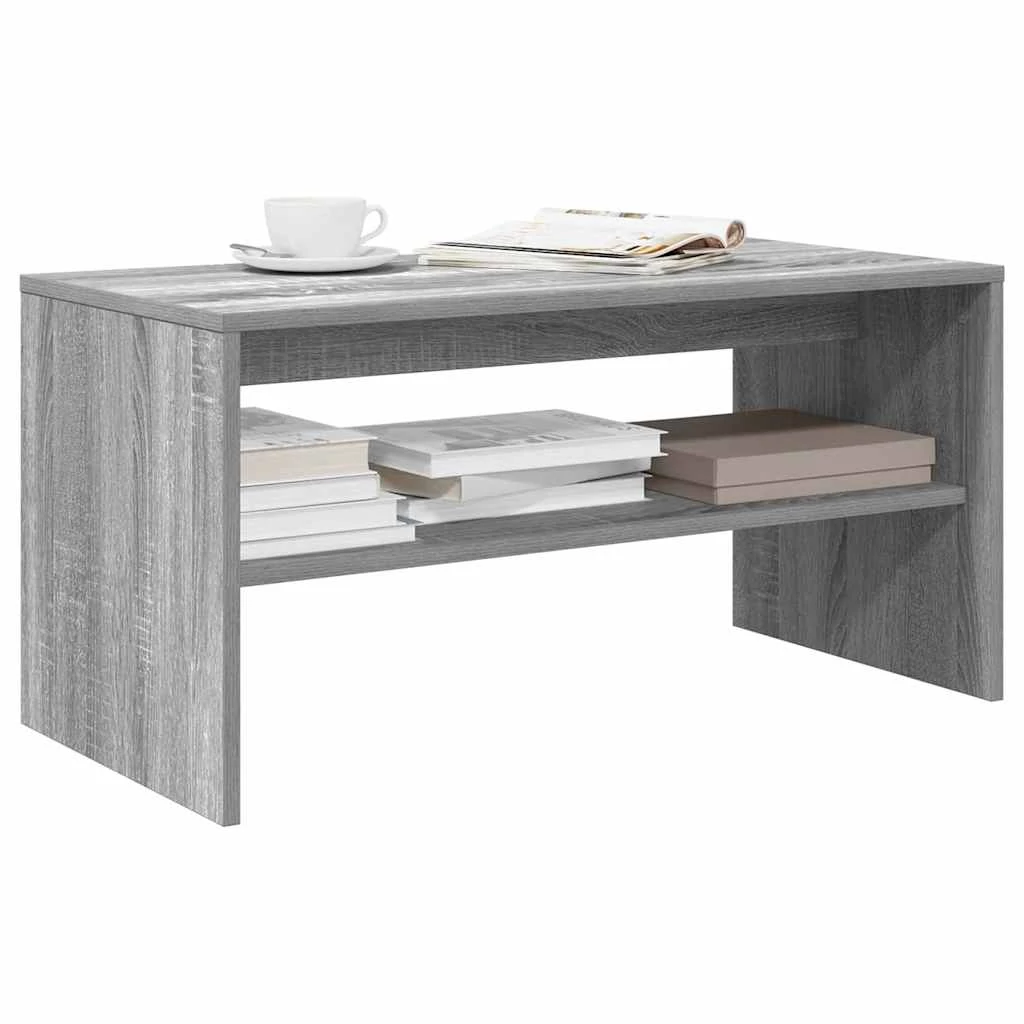 Szürke sonoma szerelt fa TV-szekrény 80 x 40 x 40 cm